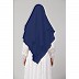 Instant Ready-to-wear Hijab- Navy Blue